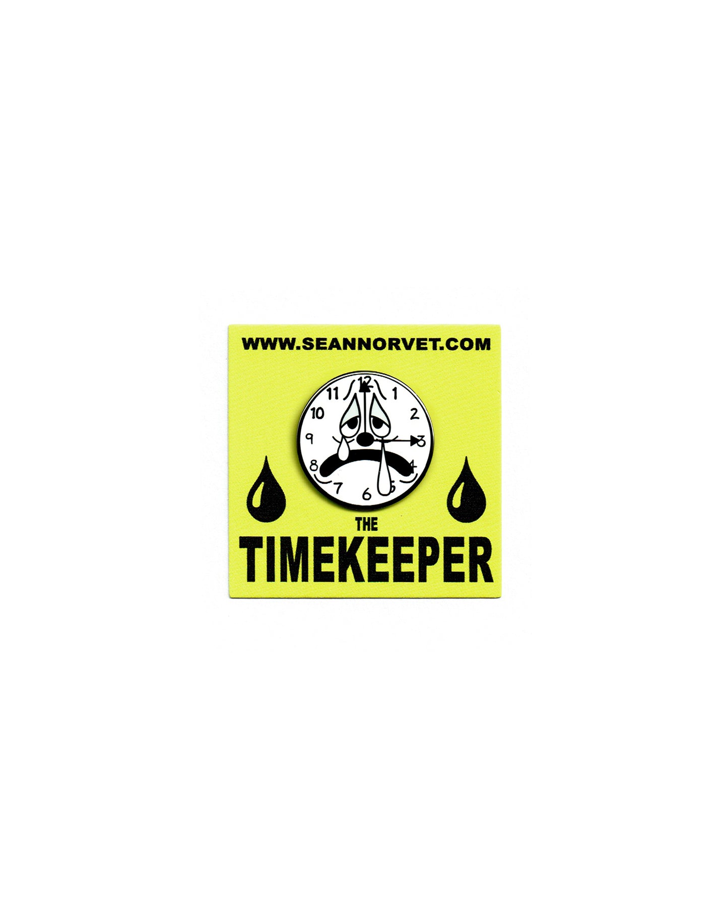 "Timekeeper" Enamel Pin