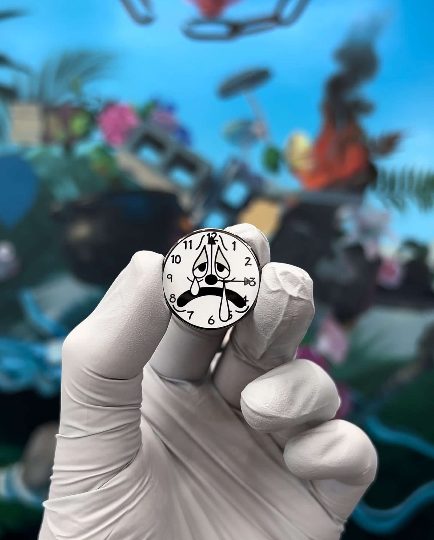 "Timekeeper" Enamel Pin